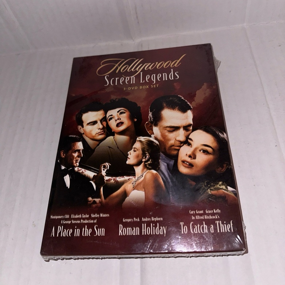 Hollywood Screen Legends 3-DVD Box Set Brand New Sealed